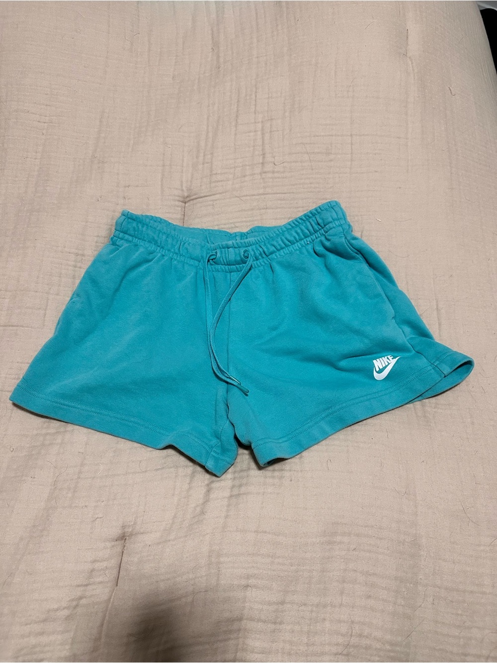 Nike Teal Lightweight Active Shorts with Elastic Waist